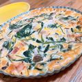 ゆーか1107's cooksnap of when they made チーズとろける♪生地なしキッシュ♪.