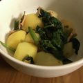 みぽりんちゃん's cooksnap of when they made ジャガ芋ほうれん草ベーコンのバターソテー.