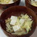 tsumusio's cooksnap of when they made 豆腐としめじと卵の酸っぱいスープ.