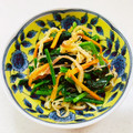 あっこ姉's cooksnap of when they made ⭐ほうれん草とスルメの韓国風ナムル⭐.