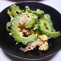 のんこっこママ's cooksnap of when they made バクバク食べられるゴーヤちゃんぷる～♪.