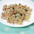 ふうはっちゃん's cooksnap of when they made 豚肉のネギ塩コショウ炒め.
