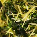chacokon☆'s cooksnap of when they made 水菜とわかめのピリ辛ナムル【作り置き】.