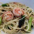 のーべるわんこ's cooksnap of when they made 海老とアスパラのレモン風味パスタ♫♪♬.