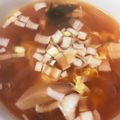 ♡mio1216♡'s cooksnap of when they made 玉ねぎとトマトのコンソメ卵スープ.