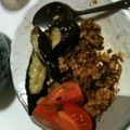 jow's cooksnap of when they made 揚げ茄子の挽肉くるみかけ.