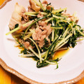 ひでかずそる's cooksnap of when they made 簡単♪ベジ☆水菜とお揚げさんの炊いたん.