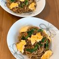 なつき☆ミ's cooksnap of when they made やみつき☆ニラと卵の焼きそば.