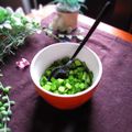haruku221's cooksnap of when they made ニラ白だし.