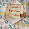 みかかめ's cooksnap of when they made トマトとばななのサンドイッチ♡.