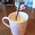 カワウソ大好き's cooksnap of when they made ミキサー無しラップで簡単バナナジュース♪.