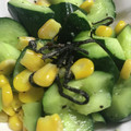 おのみちゃん's cooksnap of when they made 簡単！胡瓜・とうもろこしのマヨネーズ炒め.