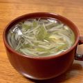 まなポコ's cooksnap of when they made 簡単☆玉葱と茗荷の優しい洋風香味スープ.