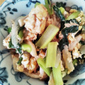 にょりんいこ's cooksnap of when they made めんつゆで！小松菜と玉ねぎのツナ卵炒め.
