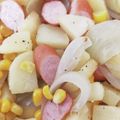 re_ni's cooksnap of when they made シロさんのアスパラ入りジャーマンポテト.