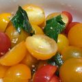 ヨッシーだなも's cooksnap of when they made トマト青じそオリーブオイルレモンサラダ★.
