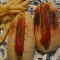 precious☆'s cooksnap of when they made ☆パン屋さんのキャベカレーホットドッグ☆.