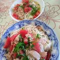 まりゆりひろこ's cooksnap of when they made 白だしで！トマトとツナのぶっかけそうめん.