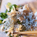 大阪のちゃーちゃん's cooksnap of when they made きゅうりとささ身の酢の物.