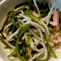 ばたみそーぱん☆'s cooksnap of when they made ３分★簡単【切り昆布ともやしのナムル】♪.