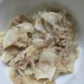 kinkinsan's cooksnap of when they made 『ひらひら大根』とシーチキンの煮物.