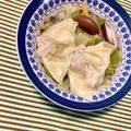 ふたごゆき's cooksnap of when they made ワンタンスープかさ増しアレンジ.