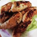♬あじさいのレシピ♬'s cooksnap of when they made ＊鶏ササミのカリカリハーブ焼き＊.