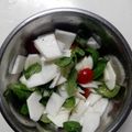 モンジュン's cooksnap of when they made カブとバジルのサラダ.