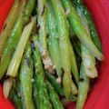 rriiccoo's cooksnap of when they made レンジで簡単！アスパラガーリック炒め.