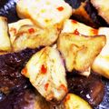 ばうんす's cooksnap of when they made 木綿豆腐のマヨ☆スイートチリソース焼き.