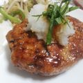 あろまぽっと3's cooksnap of when they made 絶品!レンコン入り照り焼き豆腐ハンバーグ.