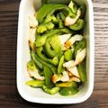 イーちゃん☆'s cooksnap of when they made レンジで簡単！ちくわピーマンの甘辛煮.