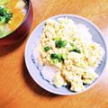 motomi♪'s cooksnap of when they made 簡単♡朝食、ランチに♡ミニ丼♡卵ごはん♡.