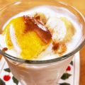 kurozata's cooksnap of when they made カステラとヨーグルトのシナモンがけ.