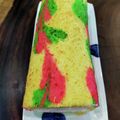 たこ＠福岡's cooksnap of when they made ☆２色マーブル模様のロールケーキ☆.