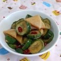 赤い電話's cooksnap of when they made 瞬く間に完食♡きゅうりと大根のピリ辛漬け.