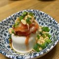 ゆいランラン's cooksnap of when they made 揚げ玉♥♥キムチのせ。。。豆腐.