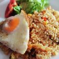 もものkitchen's cooksnap of when they made ＊炊飯器で楽チン♪炊き込みカレーピラフ＊.