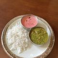 mimimi☆71's cooksnap of when they made ほうれん草と緑豆のグリーンカレー.