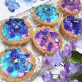ココまま☆★'s cooksnap of when they made キラキラ☆紫陽花ゼリー.