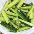 えりこ82☆'s cooksnap of when they made 素材1ツ☆きゅうりの粒マスカレーサラダ.