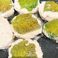 shirokumama19's cooksnap of when they made 鶏ひき肉のダブルハンバーグ.