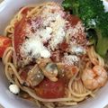 non★sugar's cooksnap of when they made シーフードトマト☆ワンポットパスタ.
