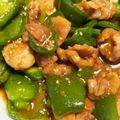 yoppy1214's cooksnap of when they made 豚ピーマン胡麻みそ炒め.