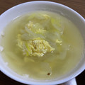 お塩と砂糖's cooksnap of when they made ♪白菜と葱の卵スープ♪.
