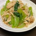 みい833's cooksnap of when they made 小松菜とえのきの中華風和え.