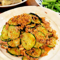 クックおーちゃんこ's cooksnap of when they made 水煮鯖缶ときゅうりの和物.