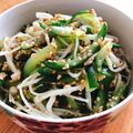Emihann's cooksnap of when they made きゅうりとえのきのナムル【作りおき】.