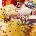 ててくっく's cooksnap of when they made タコとじゃがいものマスタードお洒落サラダ.