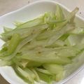papikun's cooksnap of when they made セロリのうま塩和え.